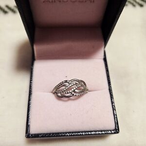 VINTAGE ACE Sterling Silver Ring Size 5 (Fair Condition)